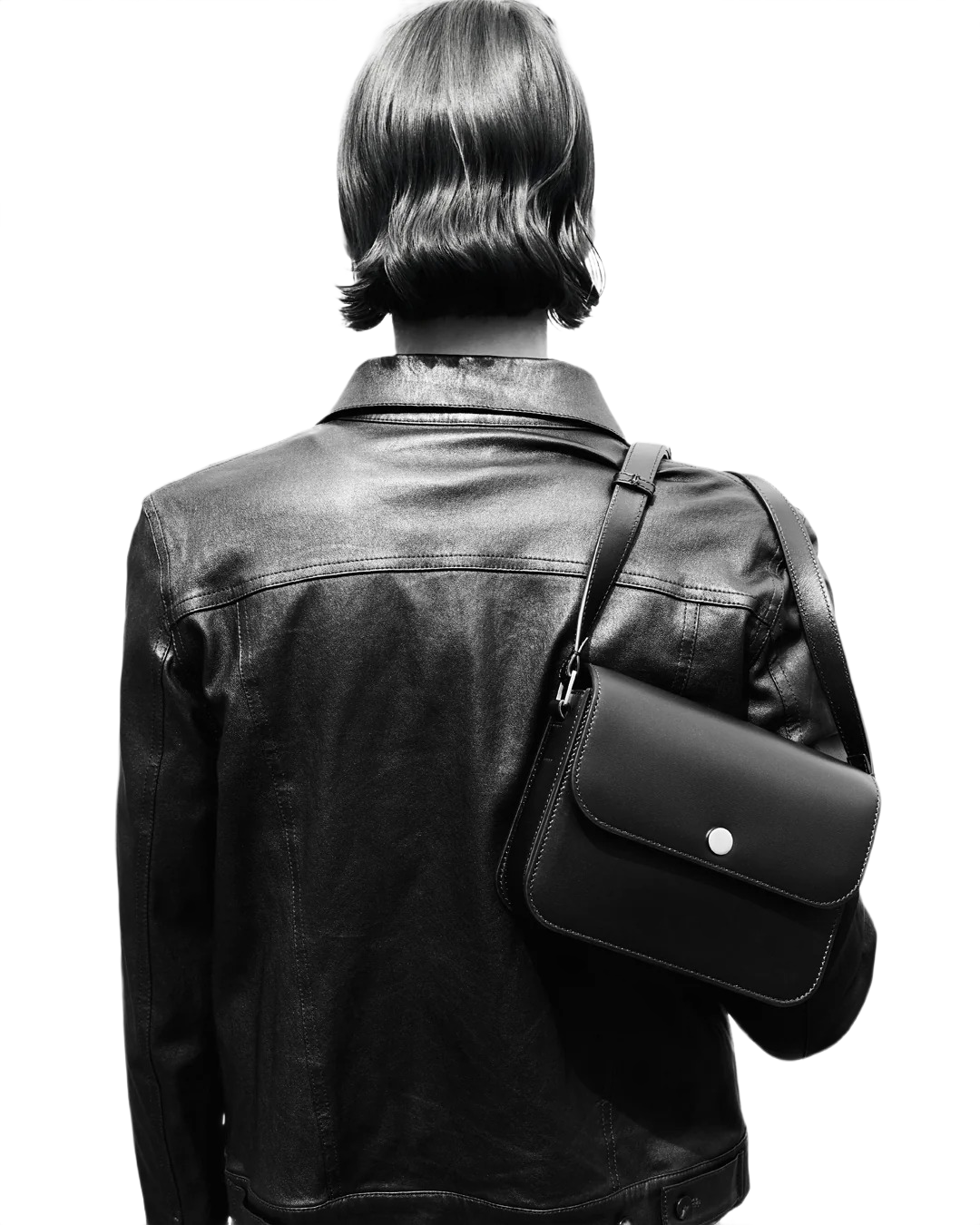 Classic Black Flap Crossbody Bag