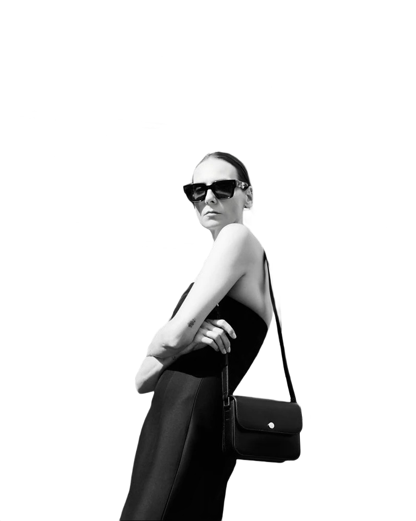 Classic Black Flap Crossbody Bag
