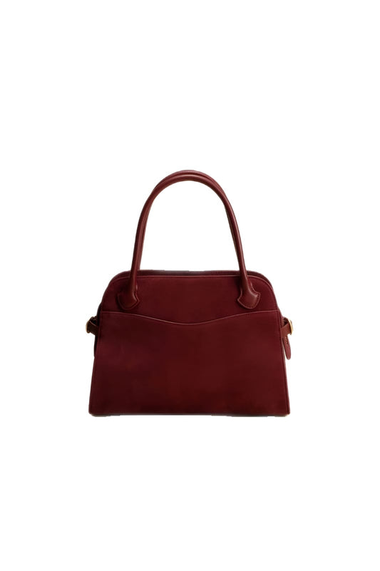 Brown Suede Handbag for Women
