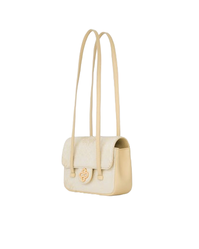 Ivory Bloom Shoulder Bag