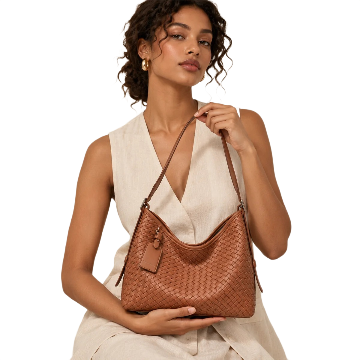 Elegant Woven Tote Bag