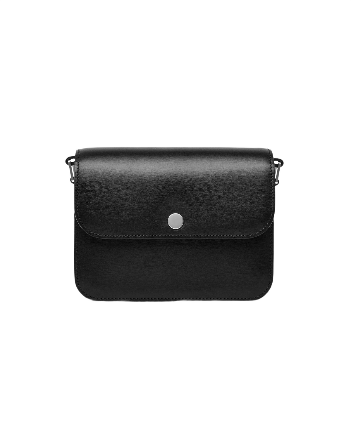 Classic Black Flap Crossbody Bag