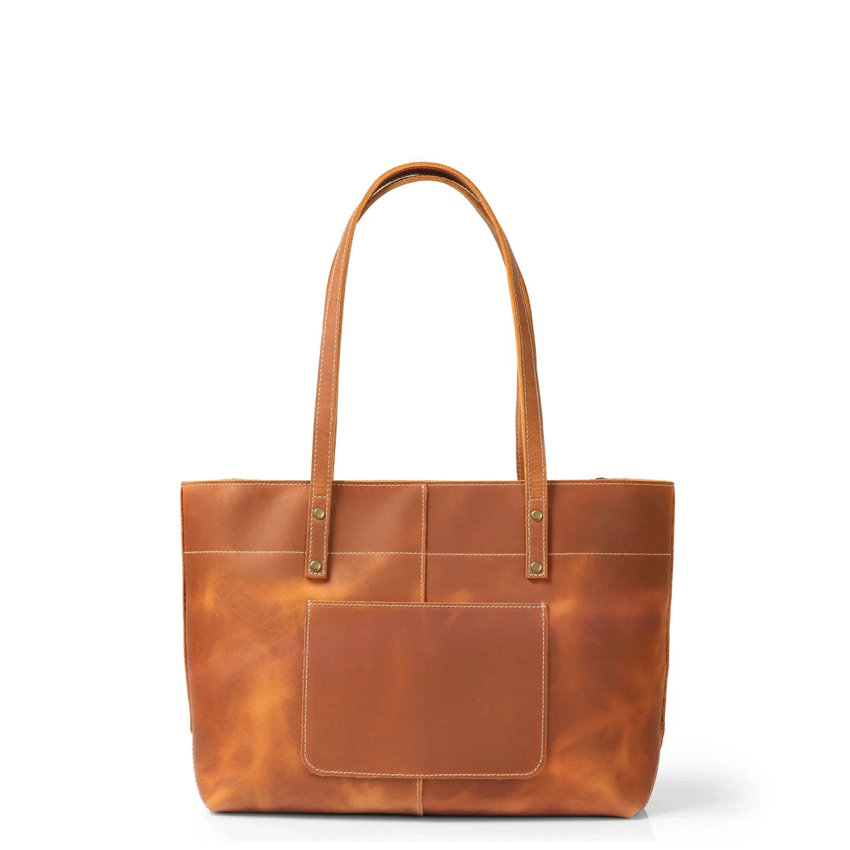 Classic Leather Tote Bag