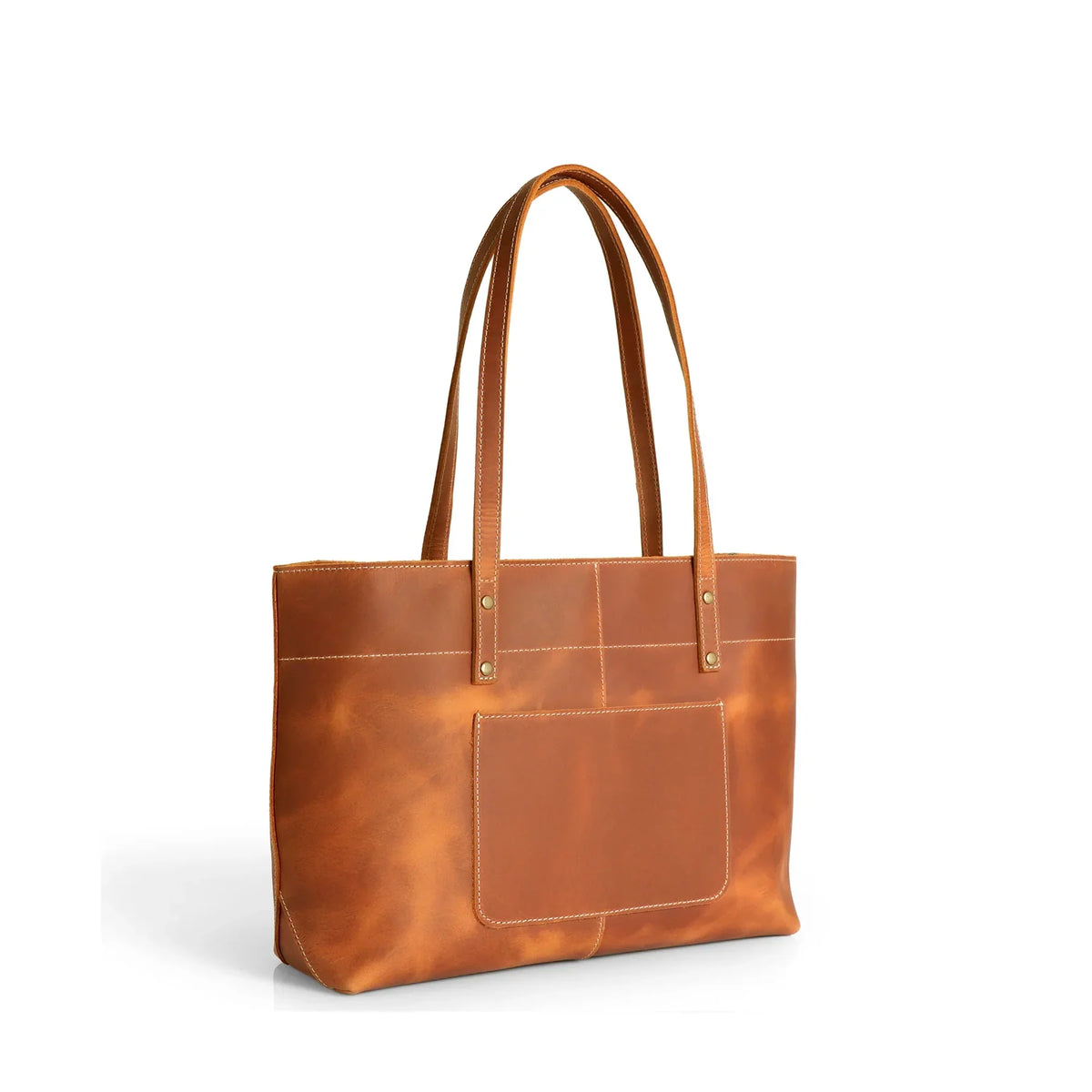 Classic Leather Tote Bag