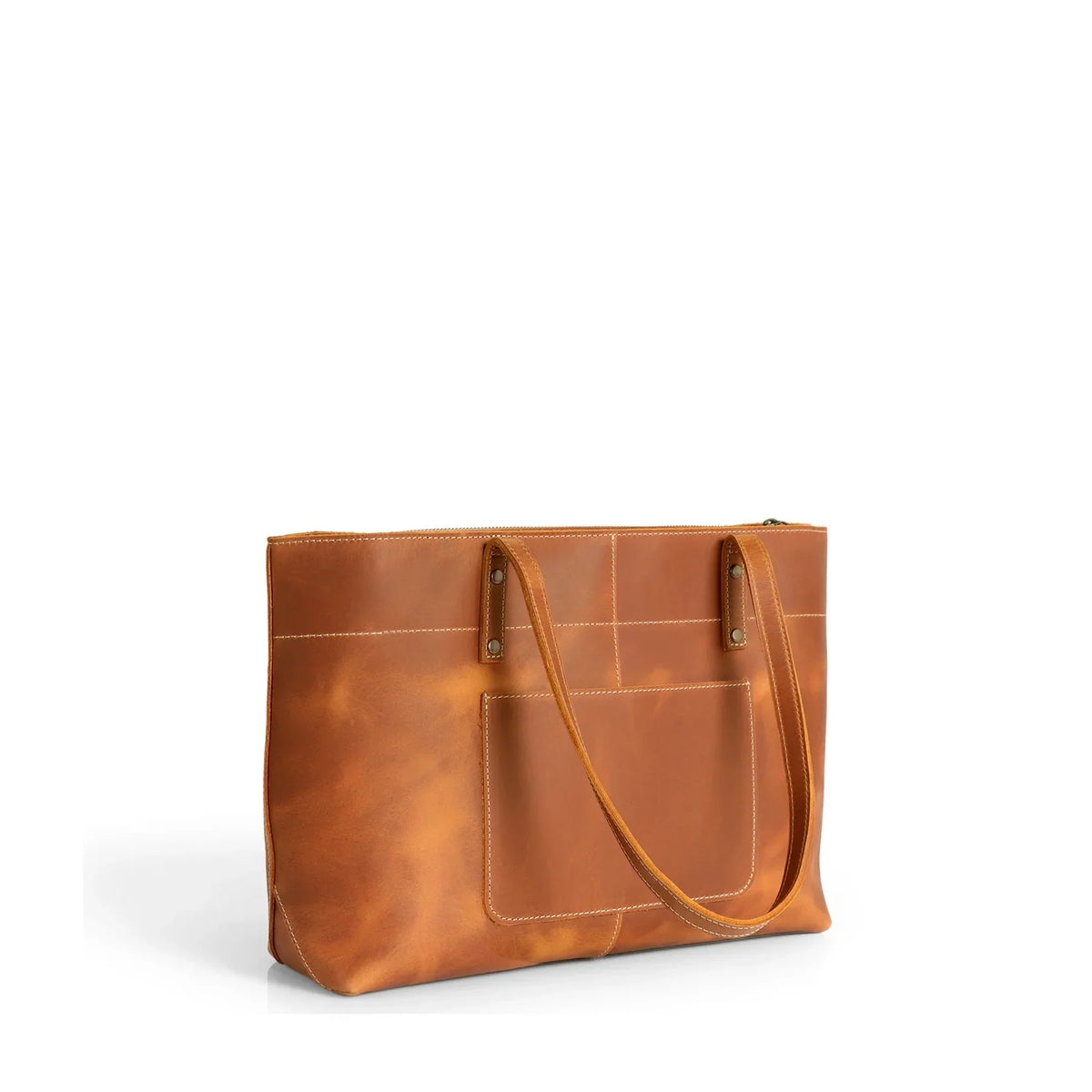 Classic Leather Tote Bag