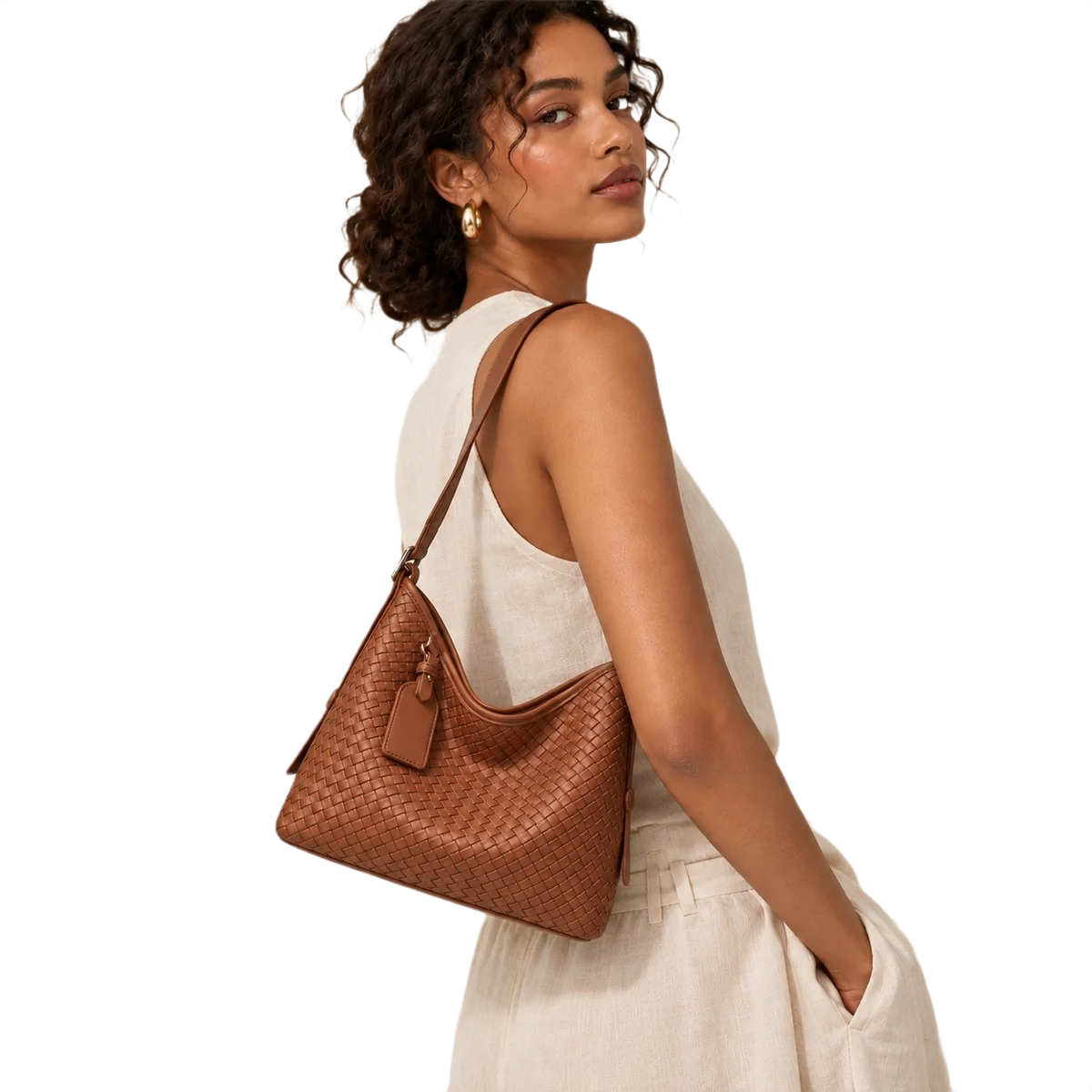 Elegant Woven Tote Bag