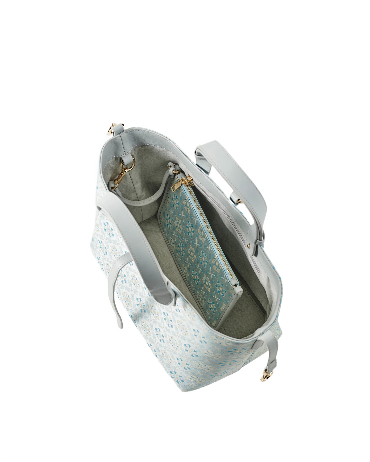 Elegant Floral Pattern Tote Bag